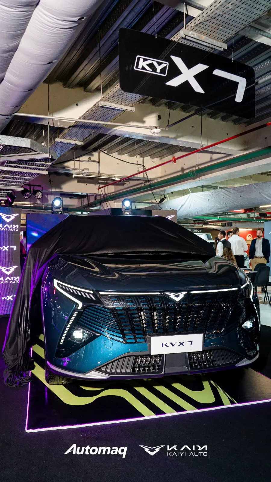 Kaiyi llega oficialmente a Paraguay de la mano de Automaq